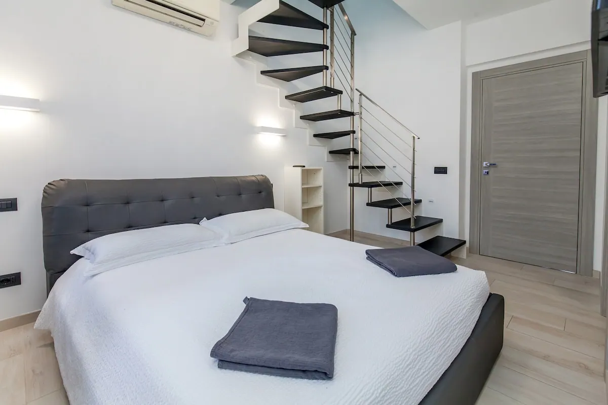 Attico Bicocca, Schlafzimmer 1 — Apartment in Bicocca, Mailand