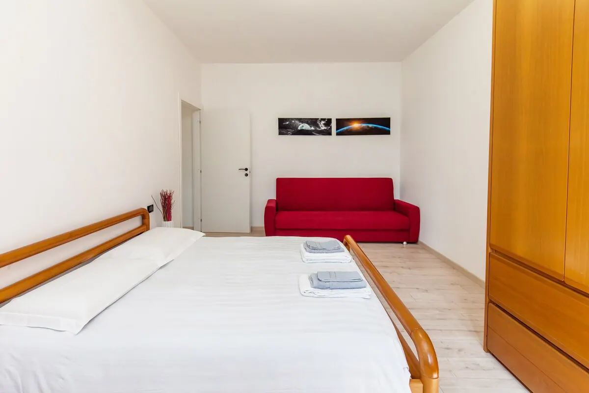 Bicocca Moderno, Schlafzimmer 1 — Apartment in Bicocca, Mailand