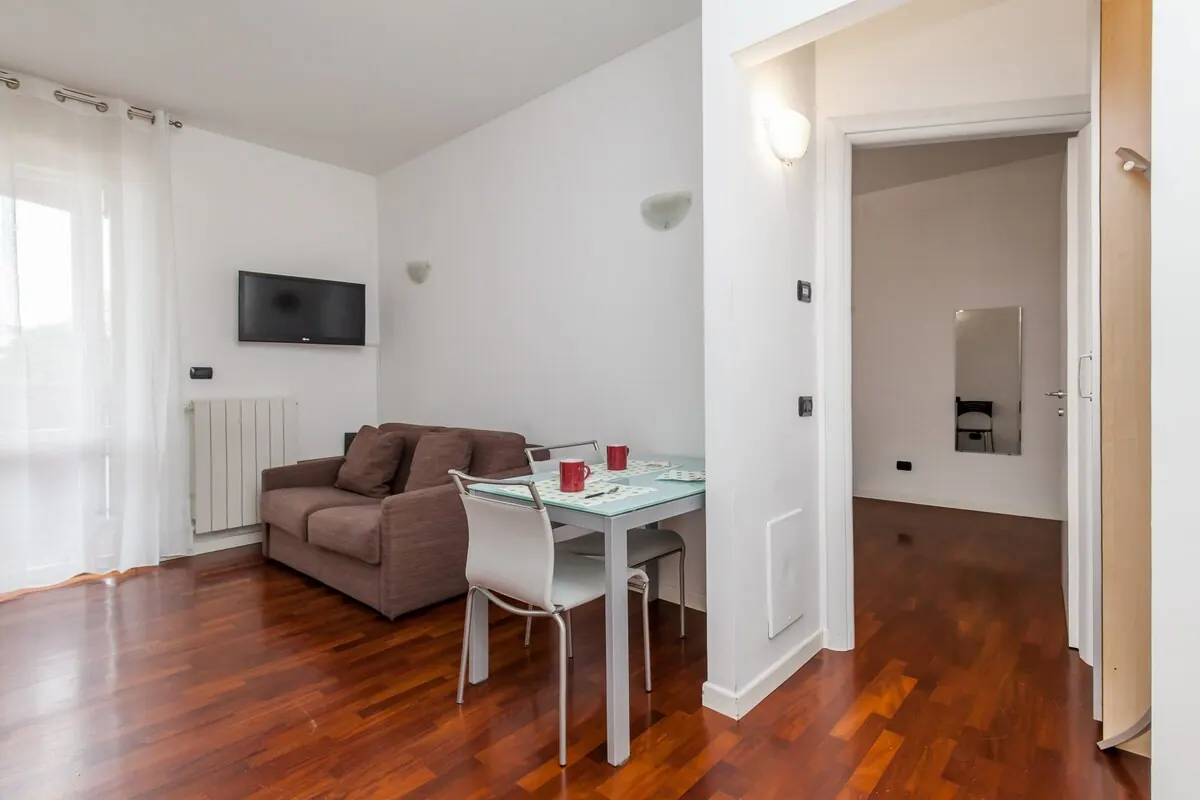 Casa Porpora, soggiorno 2 — appartamento a Città Studi, Milano