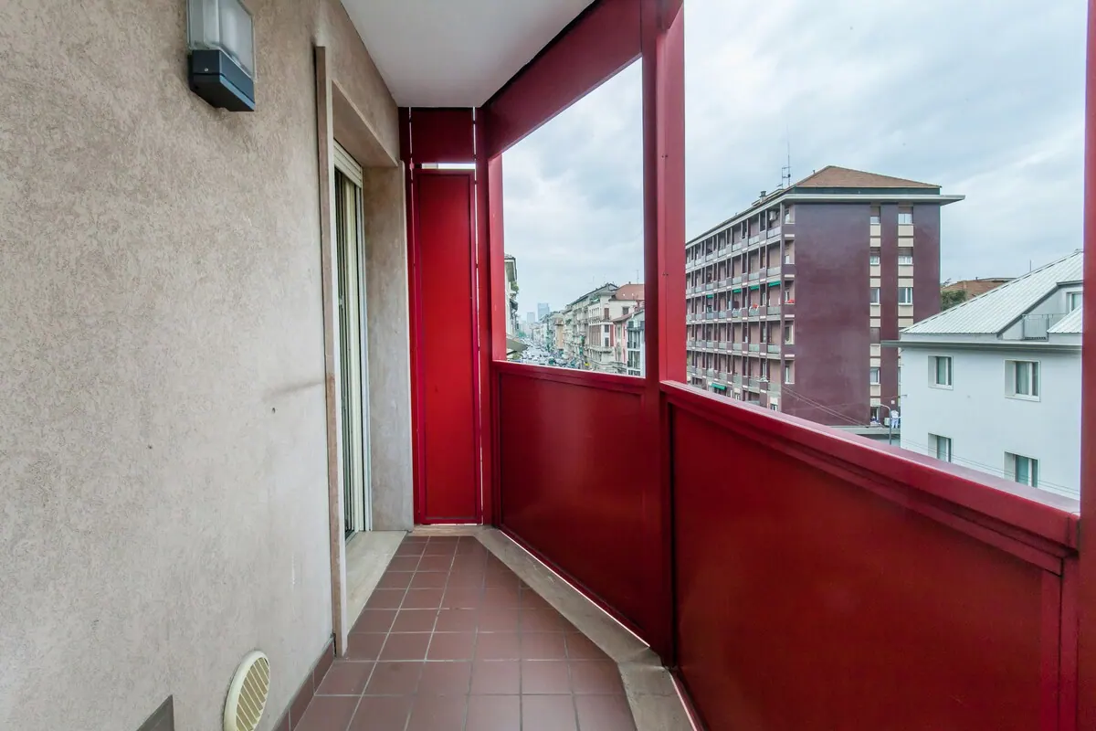 Casa Porpora, balcone — appartamento a Città Studi, Milano