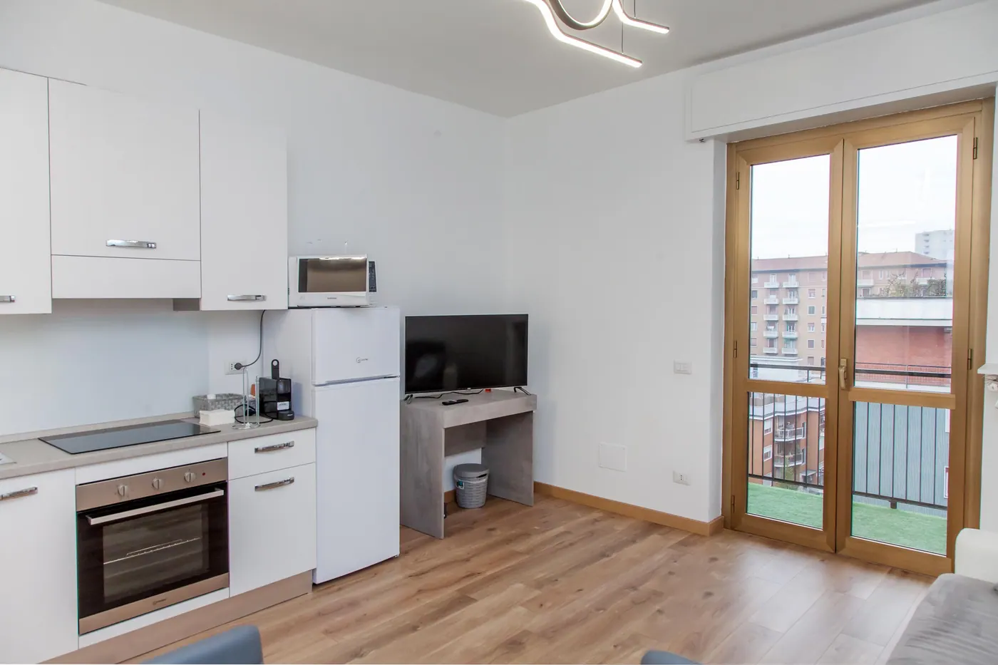 Casa Savoldo, soggiorno con cucina 7 — appartamento a Bicocca, Milano