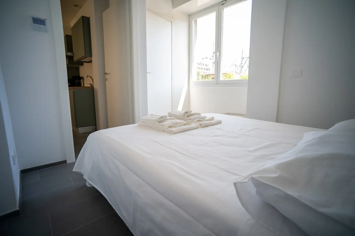 Nevoso 15, camera da letto 2 — appartamento a Lambrate, Milano
