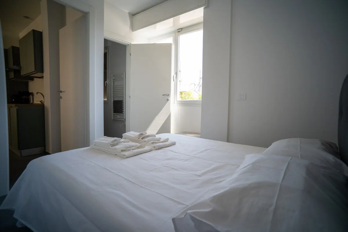 Nevoso 15, camera da letto 3 — appartamento a Lambrate, Milano