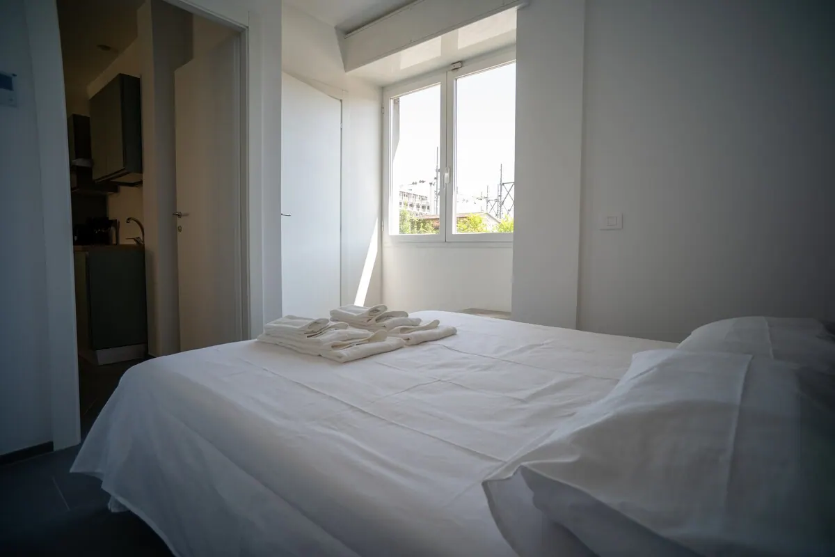 Nevoso 15, camera da letto 4 — appartamento a Lambrate, Milano