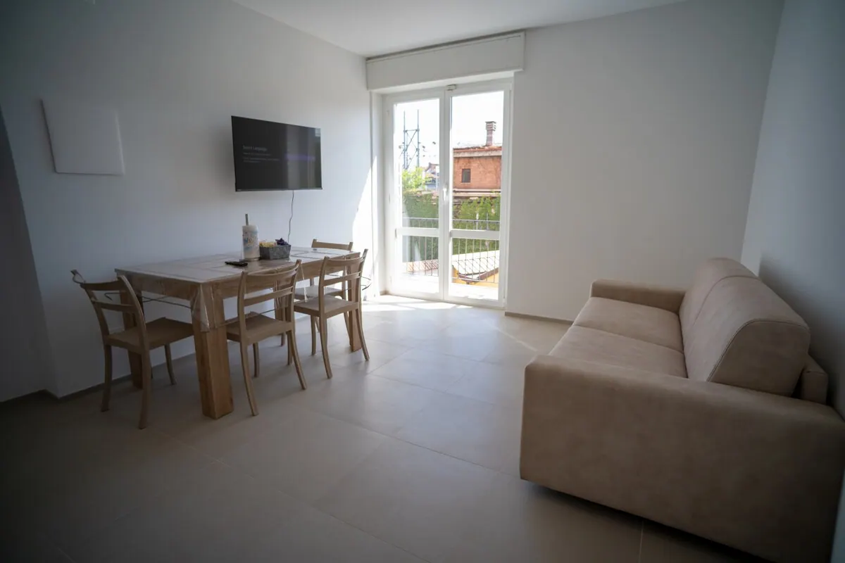 Nevoso 16, Wohnzimmer 2 — Apartment in Lambrate, Mailand