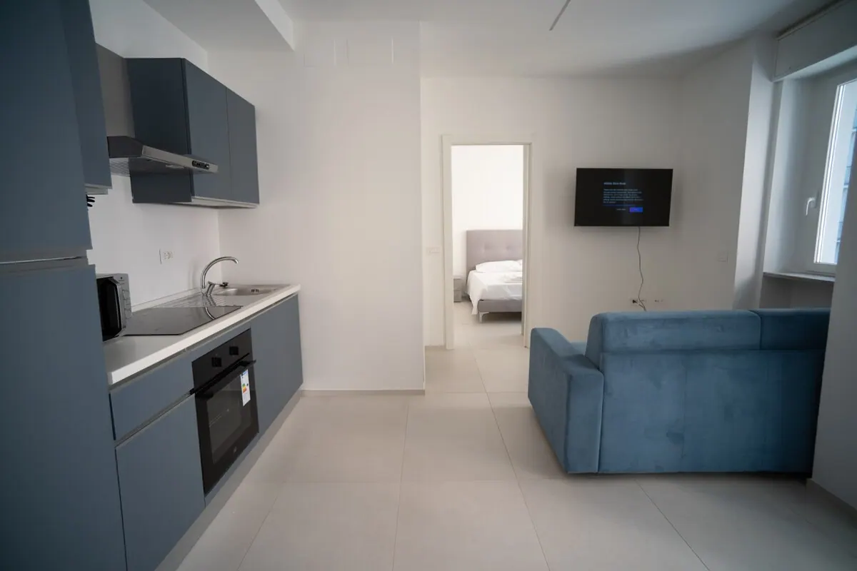 Nevoso 17, soggiorno con cucina 2 — appartamento a Lambrate, Milano