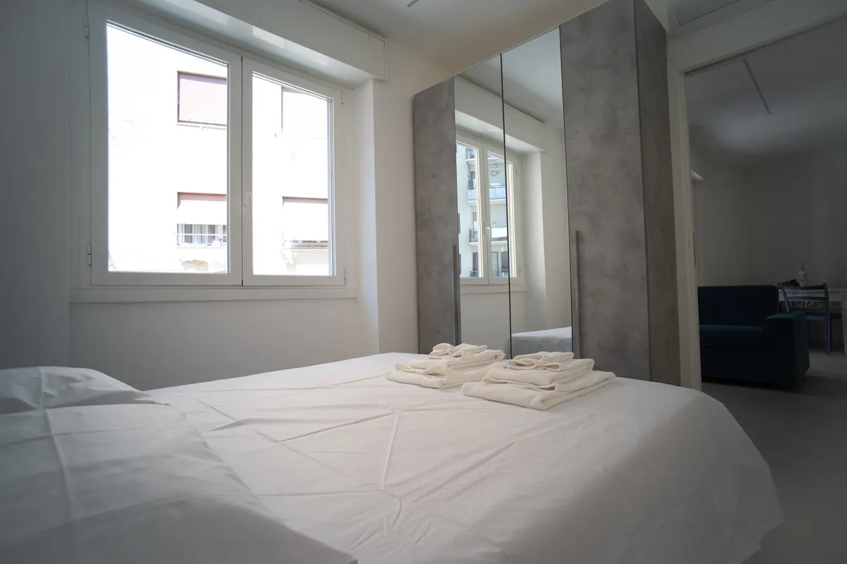 Nevoso 17, camera da letto 3 — appartamento a Lambrate, Milano