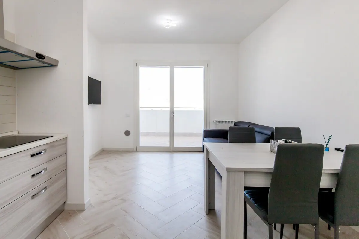 Torre Diamante 67, soggiorno con cucina — appartamento a Bicocca, Milano