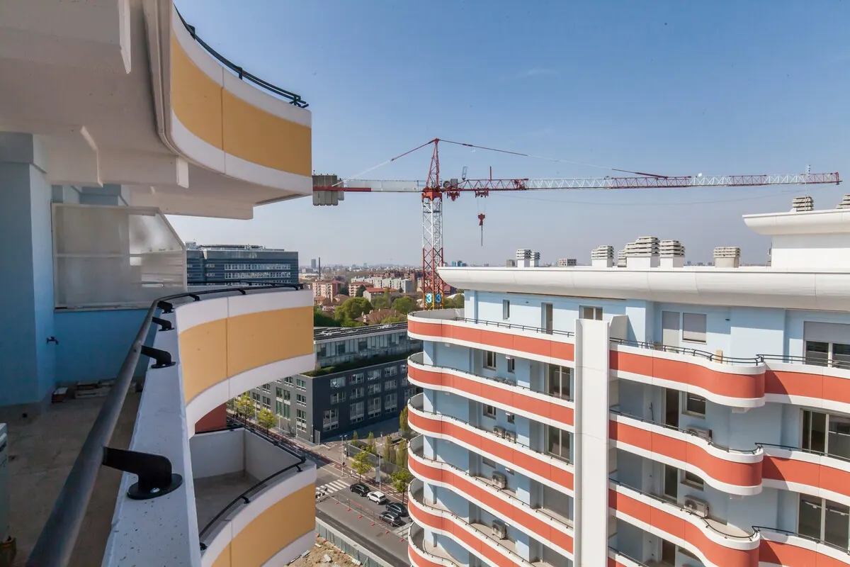 Torre Diamante 67, vista dalla finestra — appartamento a Bicocca, Milano