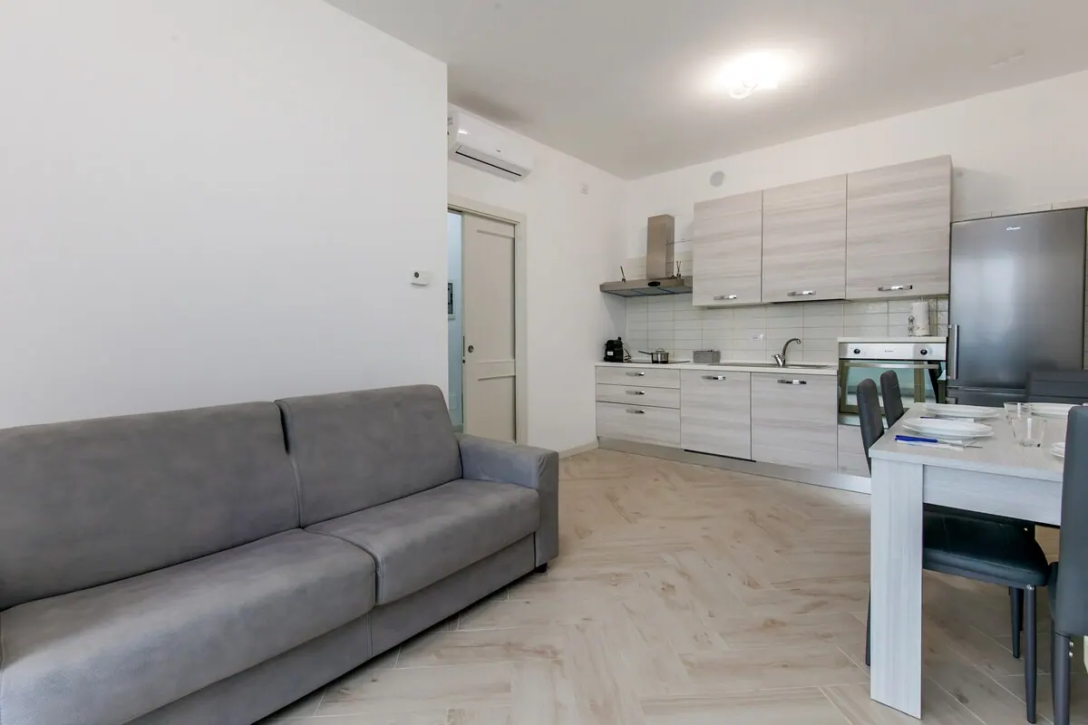 Torre Diamante 72, soggiorno con cucina 1 — appartamento a Bicocca, Milano