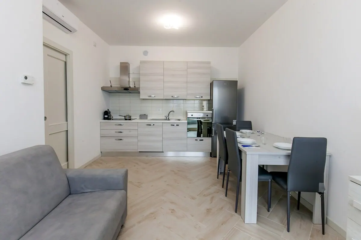 Torre Diamante 72, soggiorno con cucina 2 — appartamento a Bicocca, Milano