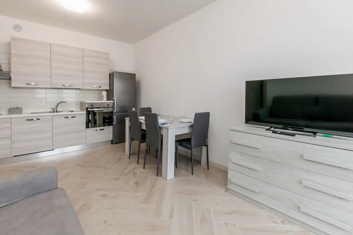 Torre Diamante 72, soggiorno con cucina 3 — appartamento a Bicocca, Milano