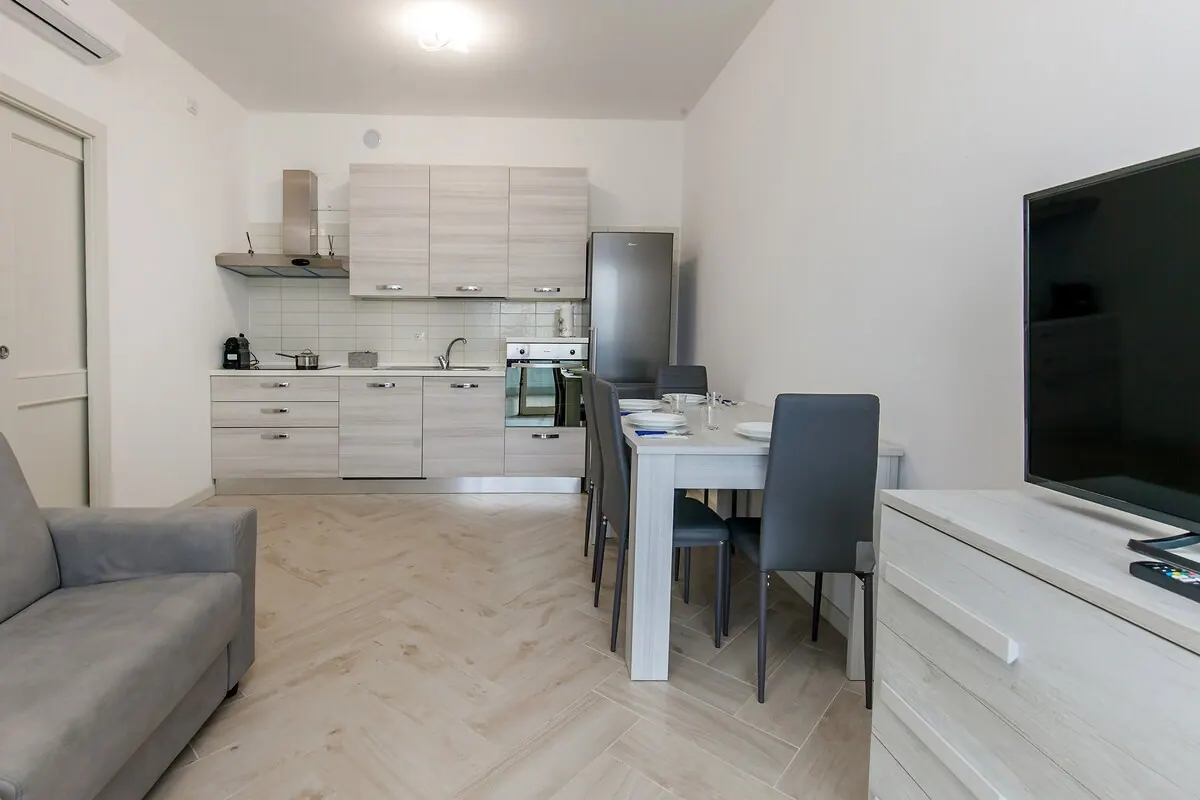 Torre Diamante 72, soggiorno con cucina 4 — appartamento a Bicocca, Milano