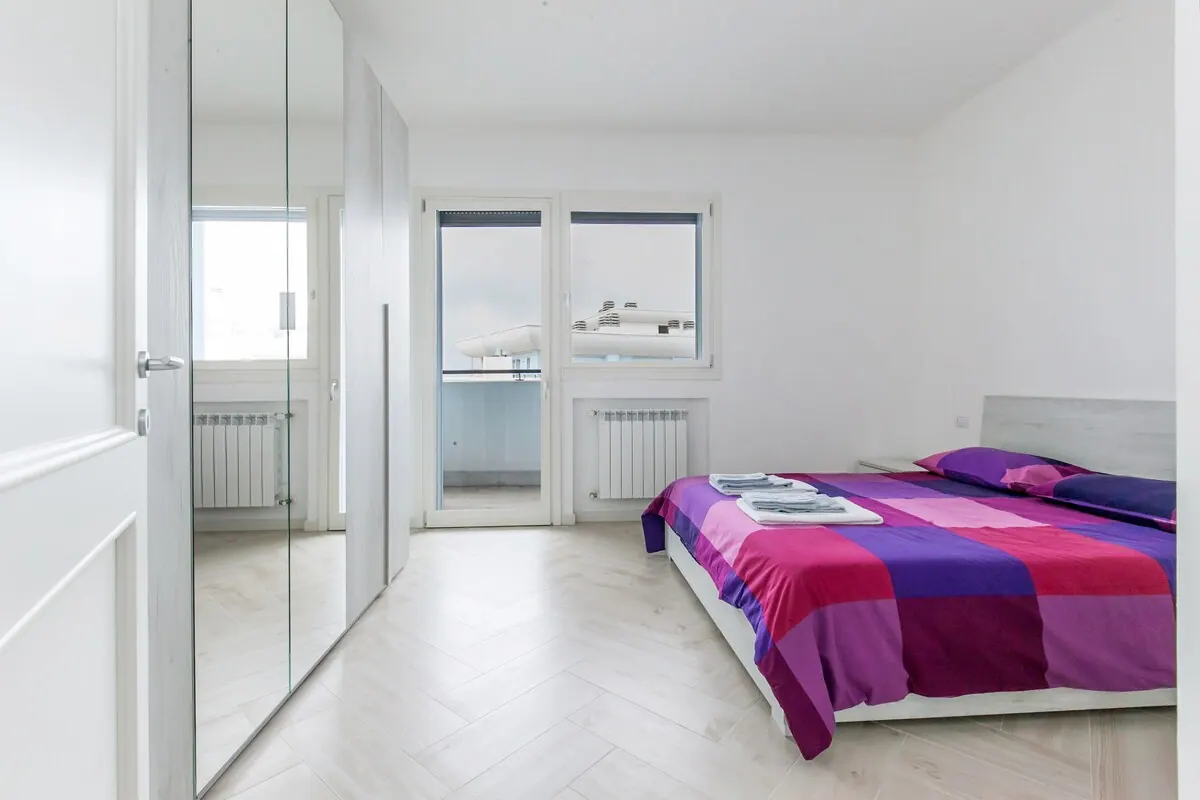 Torre Diamante 72, camera da letto 3 — appartamento a Bicocca, Milano